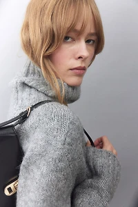 Oversized Turtleneck Sweater