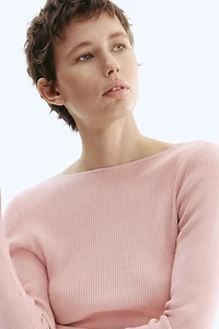 Rib-Knit Top