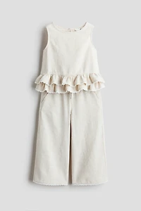 2-Piece Linen-Blend Set