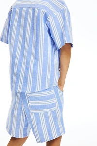 2-Pack Linen-Blend Shorts