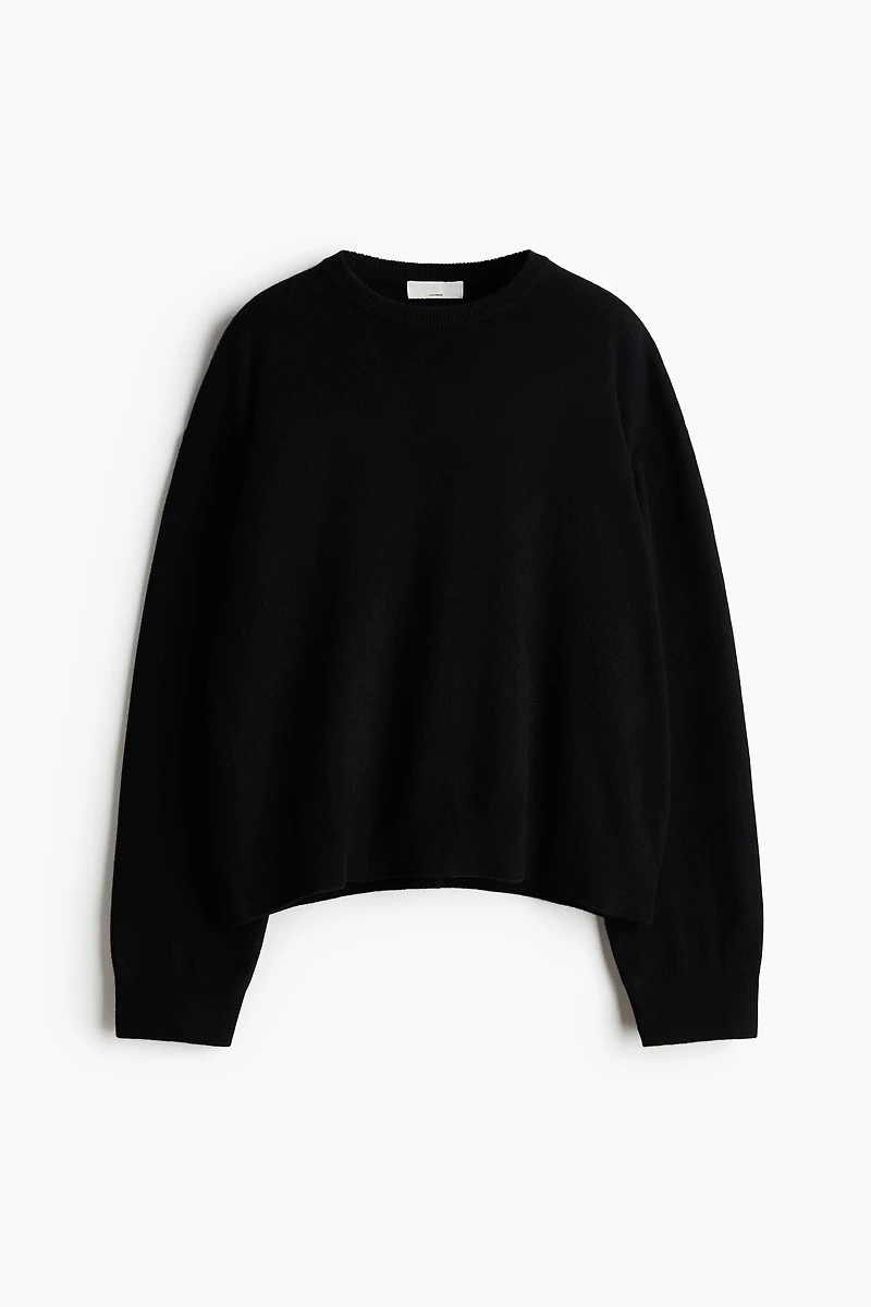 Chandail en tricot fin de laine cachemire