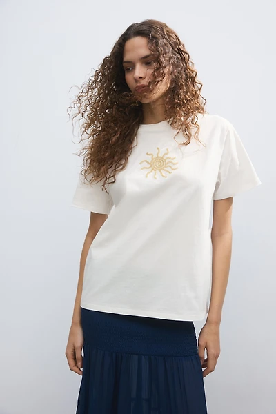 T-Shirt with Motif