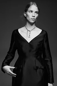 Hourglass Twill Dress