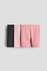 3-Pack Cotton Bike Shorts