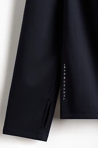 Mid-Layer Half-Zip Sports Shirt with ThermoMove™