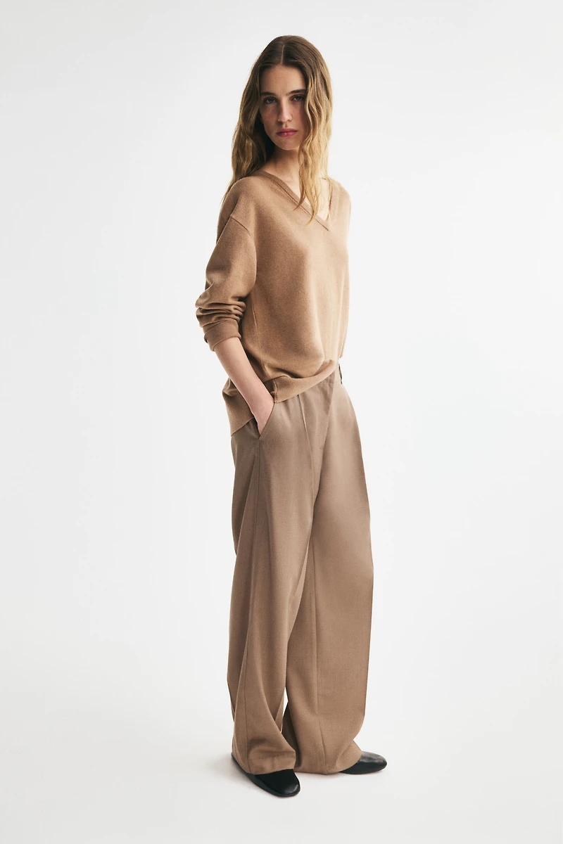 Pantalon chic à jambes droites