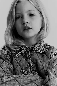 Veste matelassée en denim