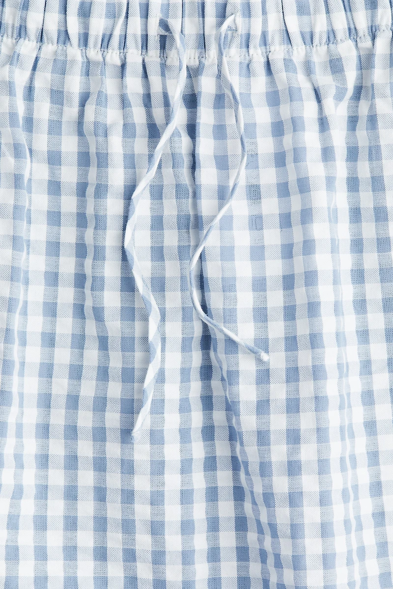 Tiered Cotton Skirt