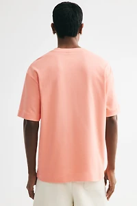 Loose-Fit Interlock T-Shirt