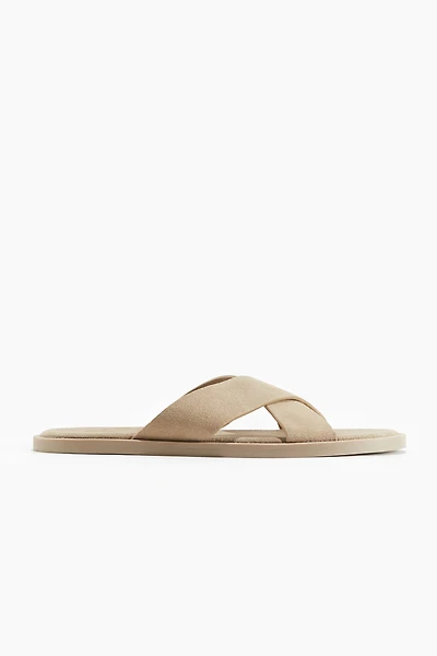 Sandales en cuir