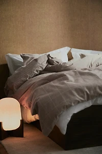 Parure de couette lit double en flanelle