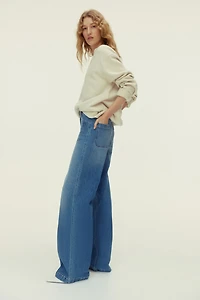 Wide High Jeans
