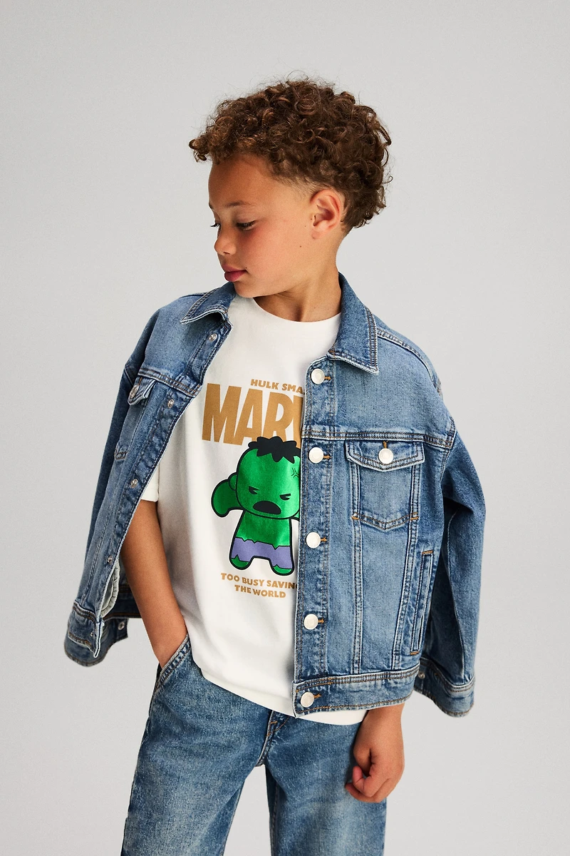 T-shirt ample imprimé