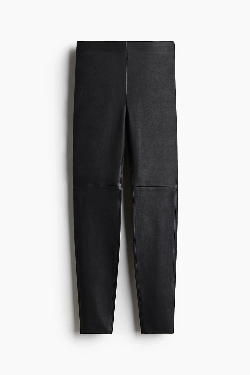 Caleçon long en cuir