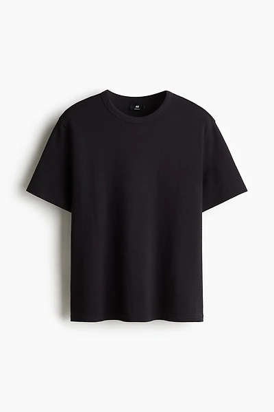 Regular Fit Waffled T-Shirt
