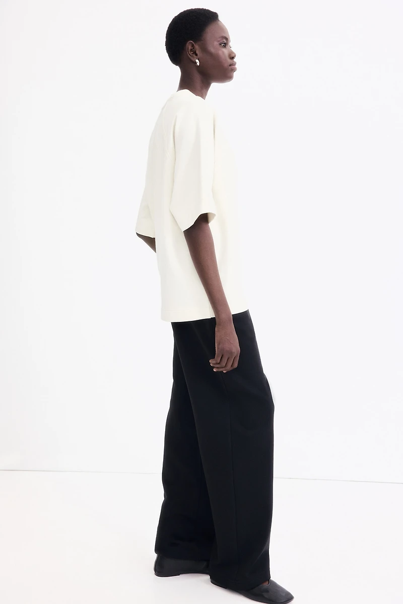 Short-Sleeved Sweatshirt