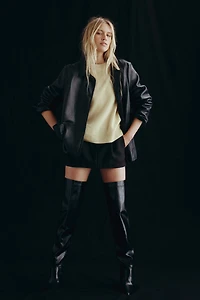 T-shirt grande taille en laine