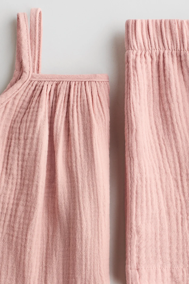 2-Piece Cotton Muslin Set