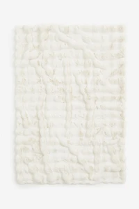 Structured Fluffy Throw