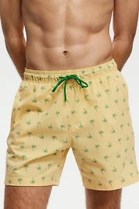 Seersucker Swim Shorts