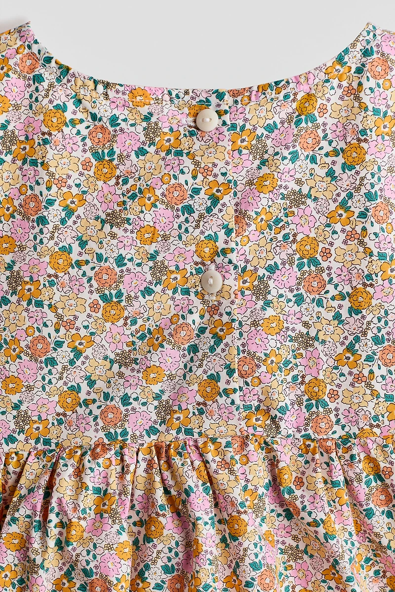 Printed Cotton Dress