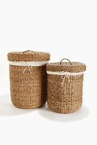 Seagrass Laundry Basket