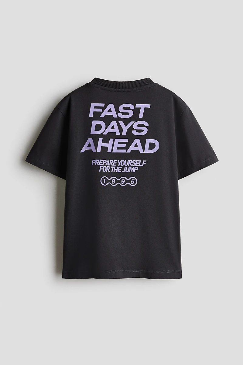 Printed Cotton T-Shirt