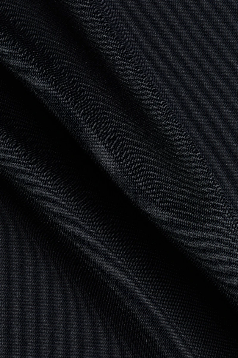 Long-Sleeved Scoop-Neck Top