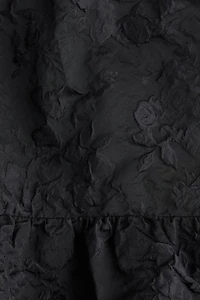 Bubble-Hem Strappy Top