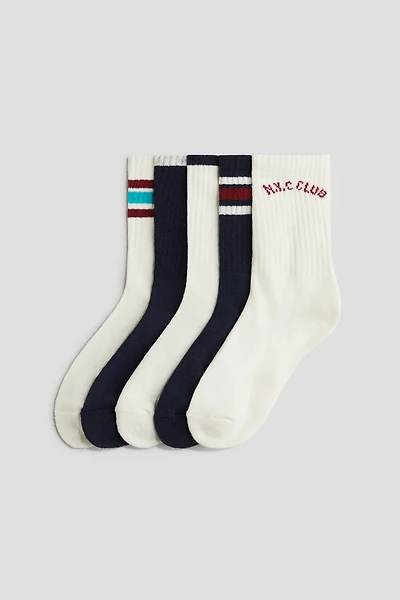 5-pack Ribbed Socks