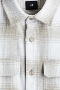 Surchemise classique en flanelle