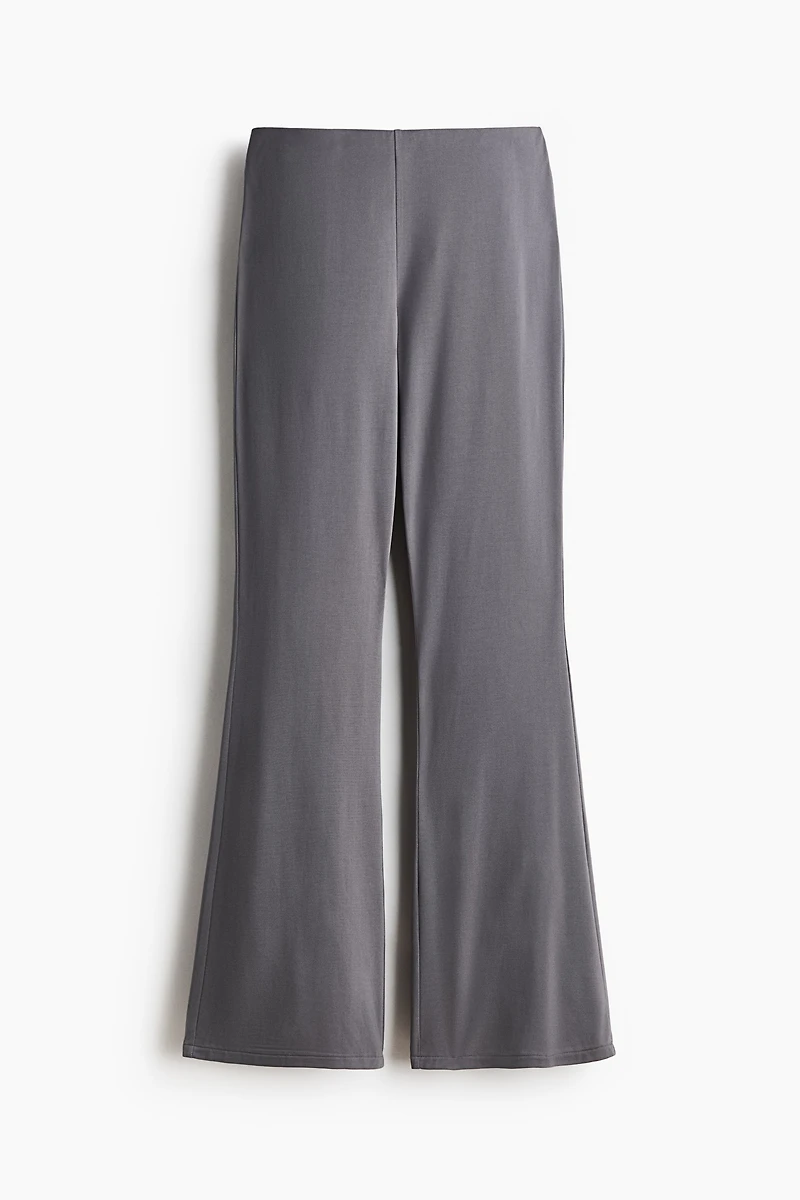 Flared Modal-Blend Pants