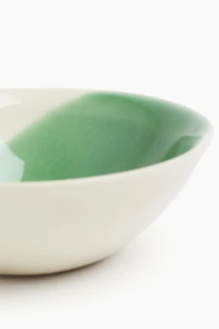 Hand-Painted Stoneware Bowl