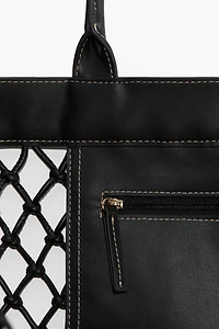 Cabas au design noué