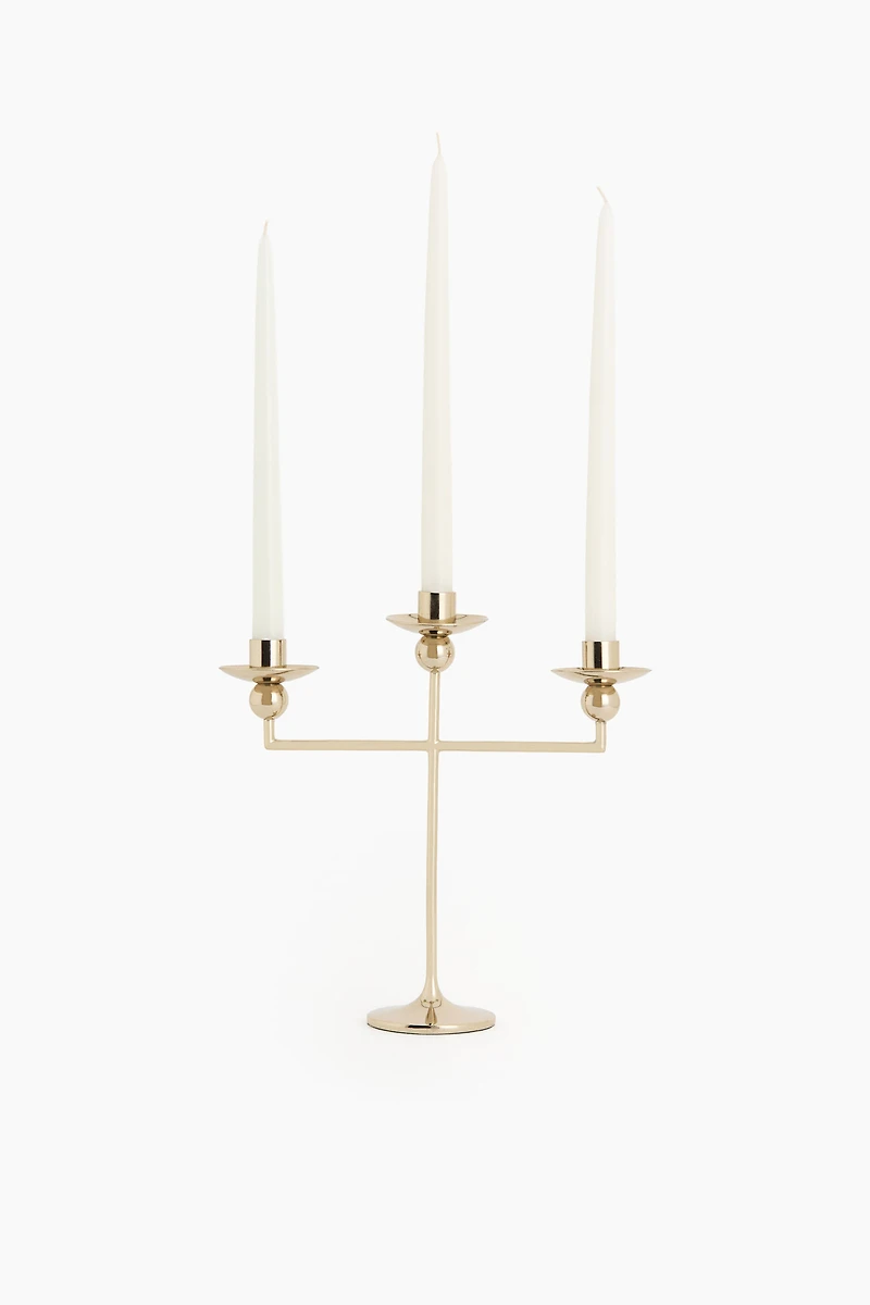 Large Metal Candelabra