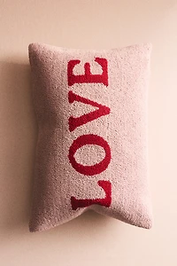 Housse de coussin aiguilletée