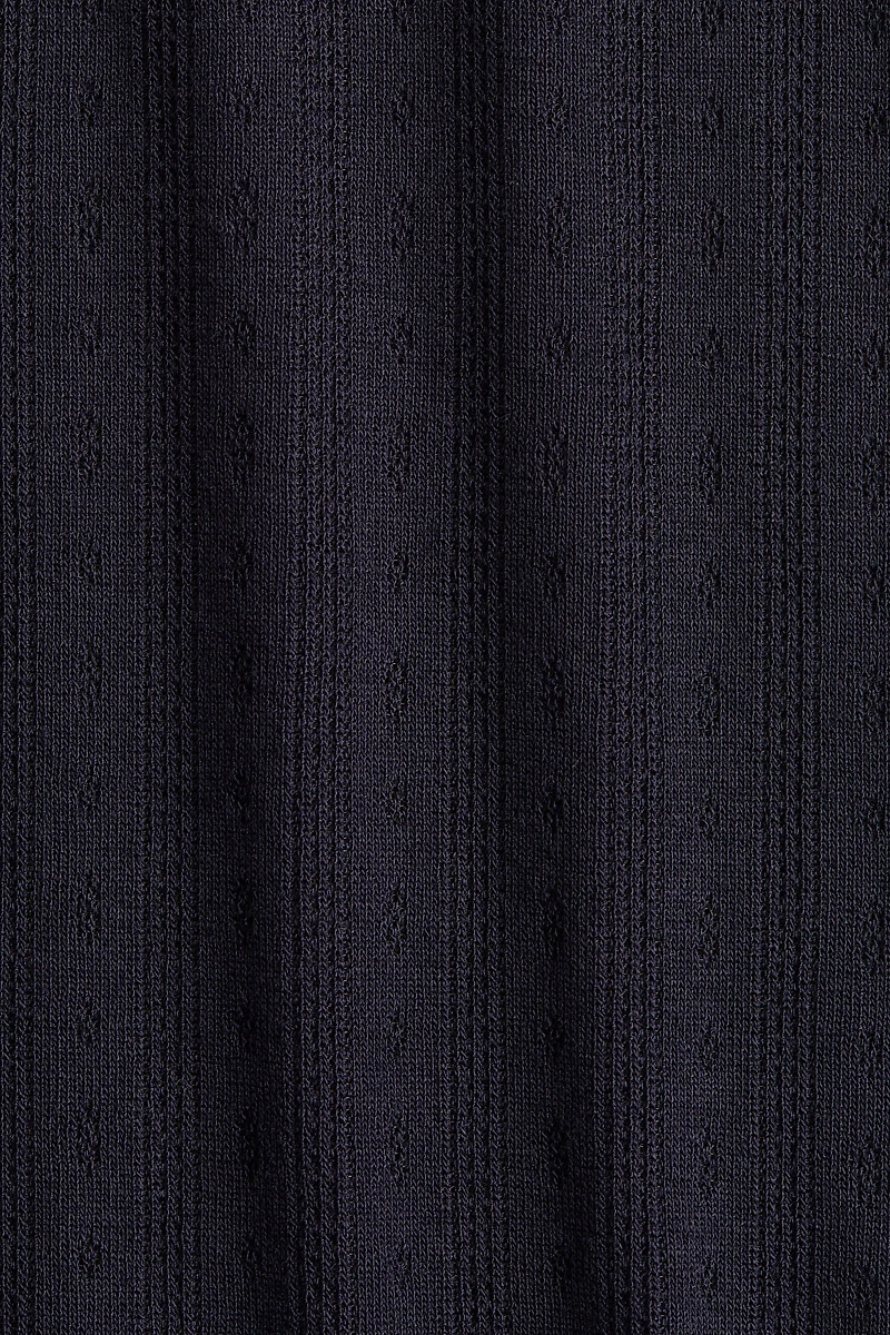 Pointelle Jersey Top
