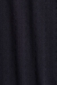 Pointelle Jersey Top
