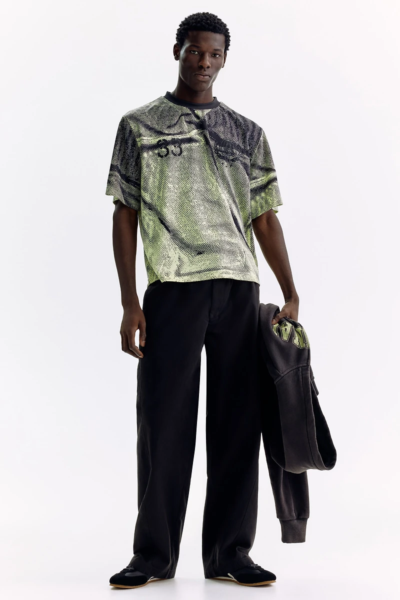 Oversized Boxy Printed T-Shirt