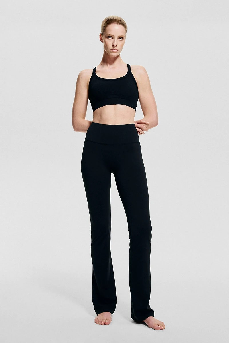 Flared Yoga Leggings with SoftMove™ Lycra®