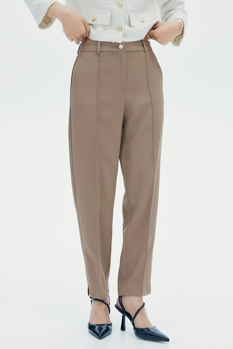 Pantalon de costume effilé