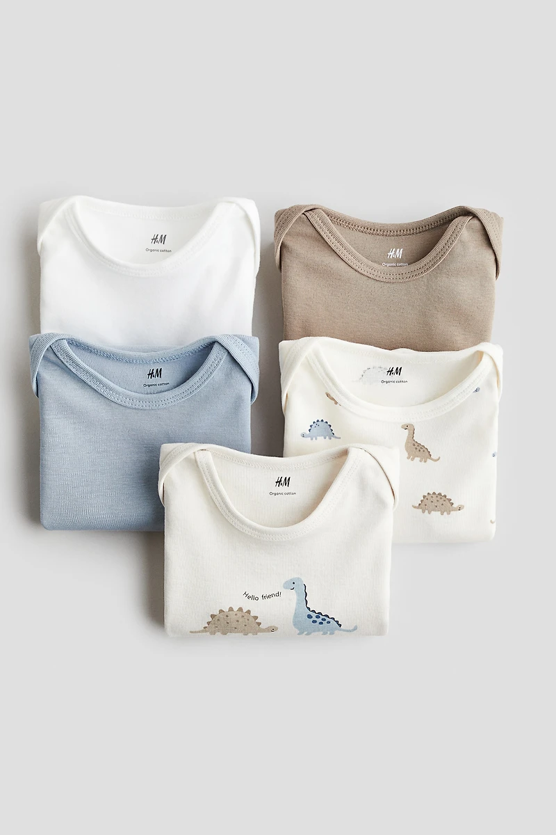 5-pack Cotton Bodysuits