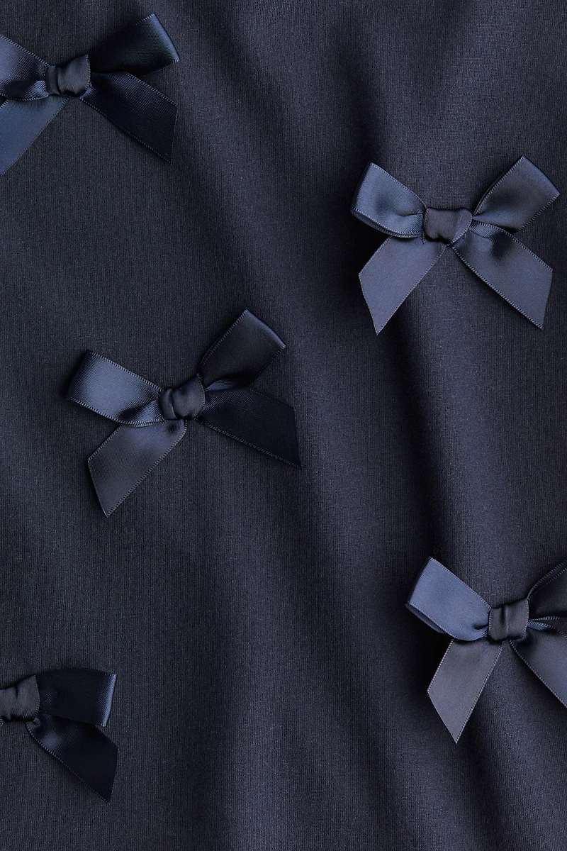 Bow-Detail Cotton T-Shirt