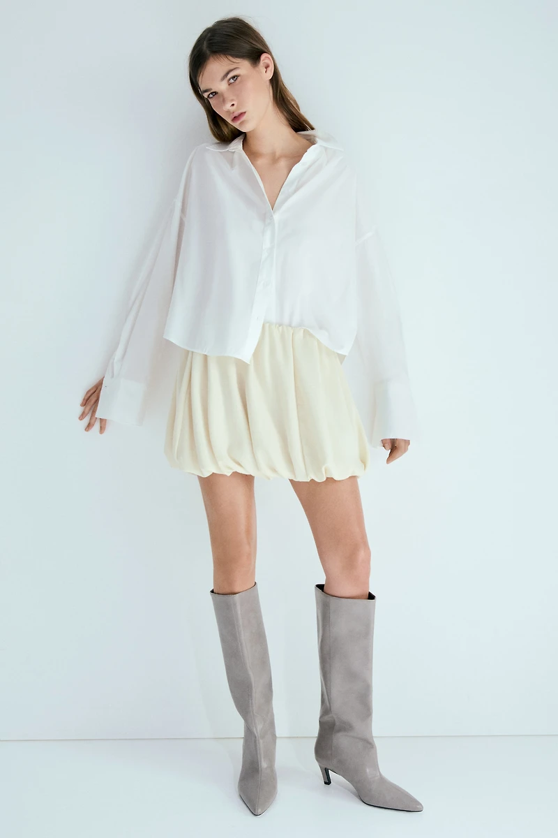 Jupe à effet ballon