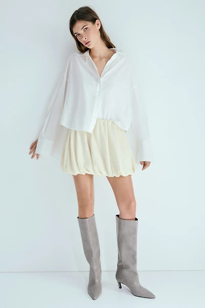 Jupe à effet ballon