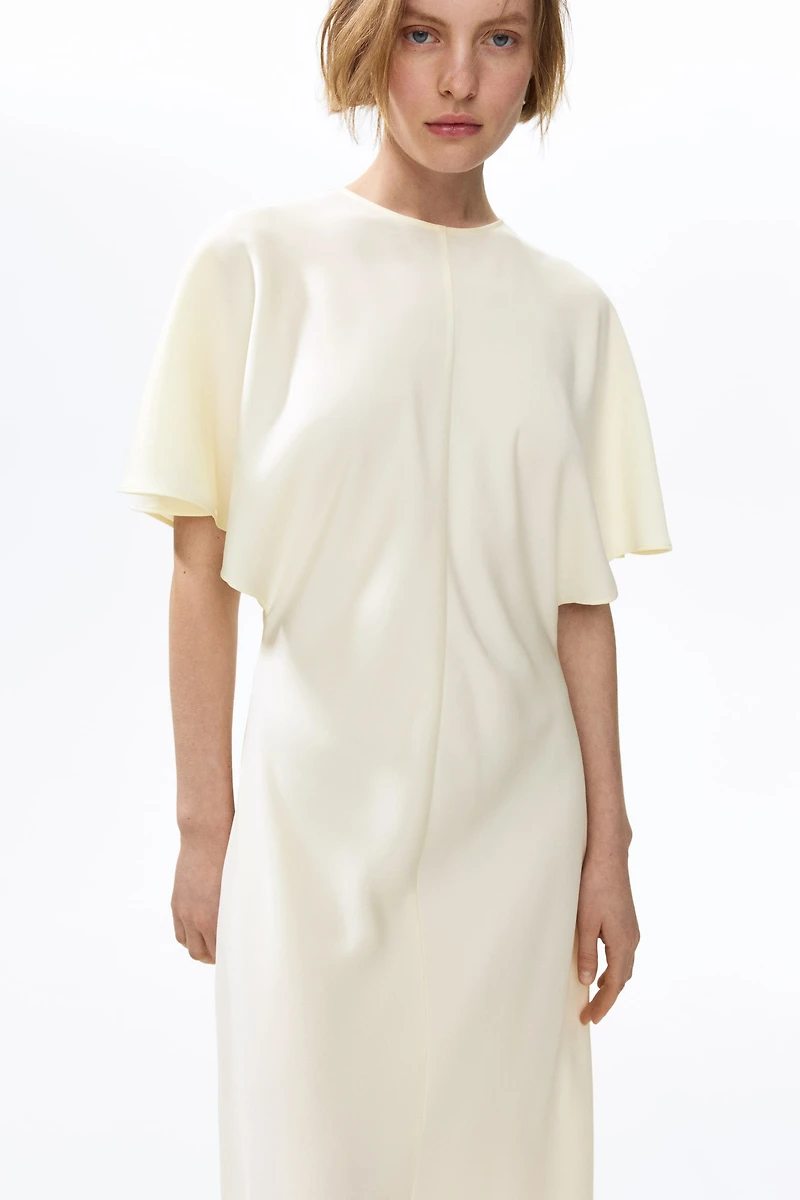 Satin Midi Dress