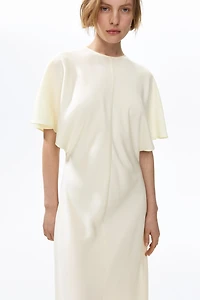 Satin Midi Dress