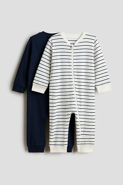 Lot de 2 pyjamas en coton