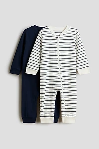 Lot de 2 pyjamas en coton