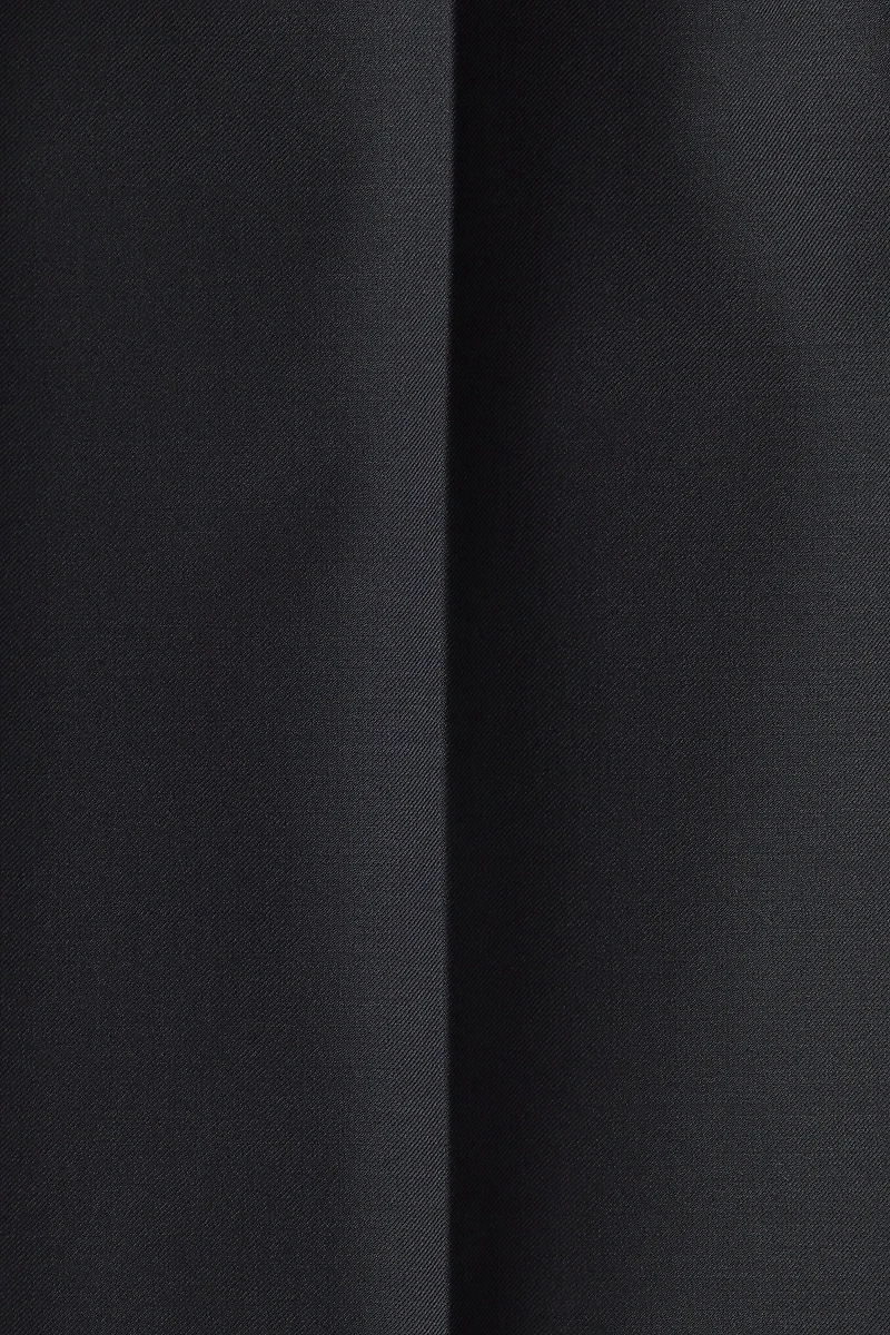 Slim-Fit Wool-Blend Tuxedo Pants